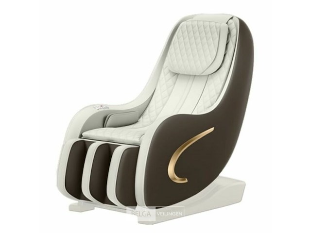 Massage zetel, kleur bruin - gebroken wit - afbeelding 1 van  2
