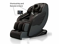 Massage zetel, kleur bruin - zwart - afbeelding 1 van  5