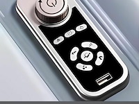 Massage zetel, kleur goud - wit - afbeelding 4 van  5