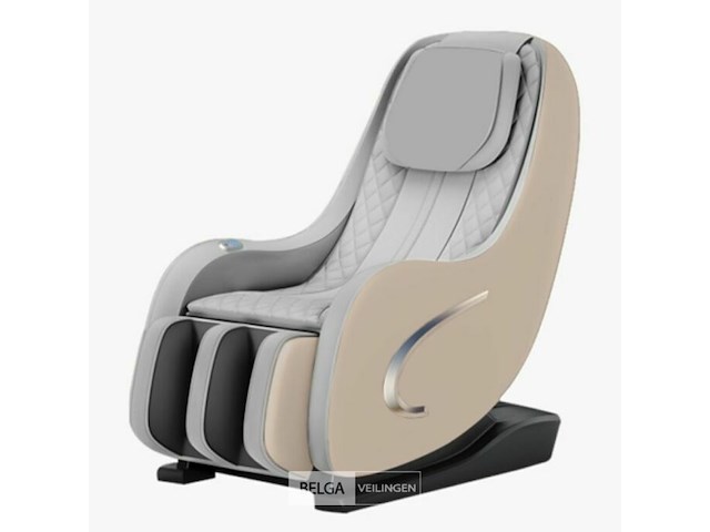 Massage zetel, kleur grijs - crème - afbeelding 1 van  2