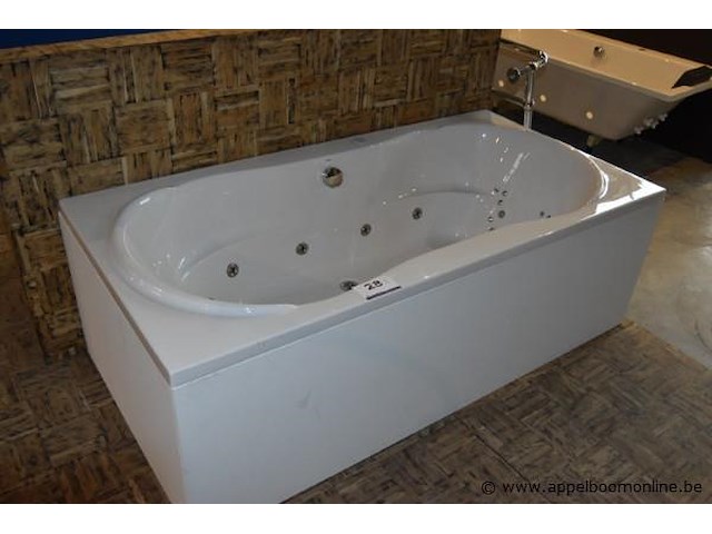 Massagebad 180x180, niet compleet - afbeelding 1 van  4