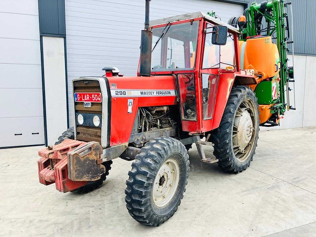 Massey - 298 - 2-wheel drive tractor - afbeelding 1 van  9