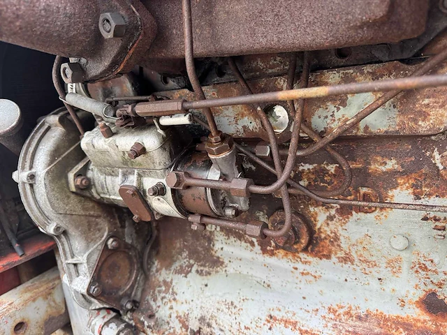 Massey ferguson - 1968 - 1458 - oldtimer tractor - afbeelding 2 van  12