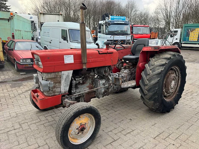 Massey ferguson - 1968 - 1458 - oldtimer tractor - afbeelding 1 van  12