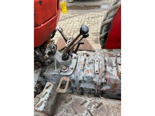 Massey ferguson - 1968 - 1458 - oldtimer tractor - afbeelding 11 van  12