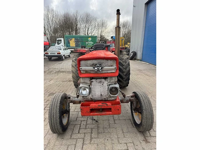 Massey ferguson - 1968 - 1458 - oldtimer tractor - afbeelding 4 van  12