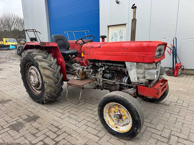 Massey ferguson - 1968 - 1458 - oldtimer tractor - afbeelding 1 van  12