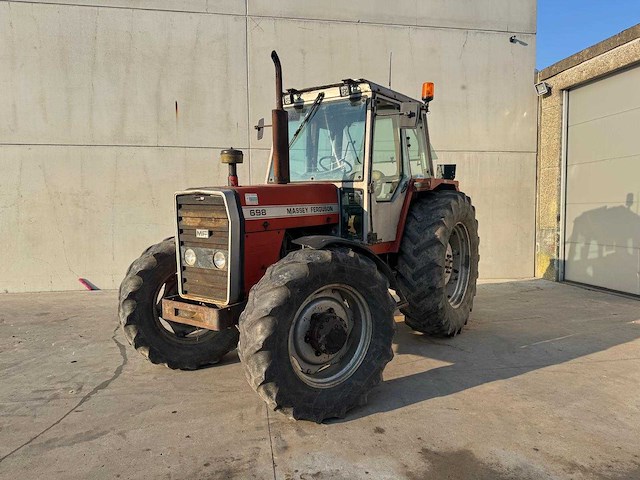 Massey ferguson - 698 - 4-wheel drive tractor - 1983 - afbeelding 1 van  17