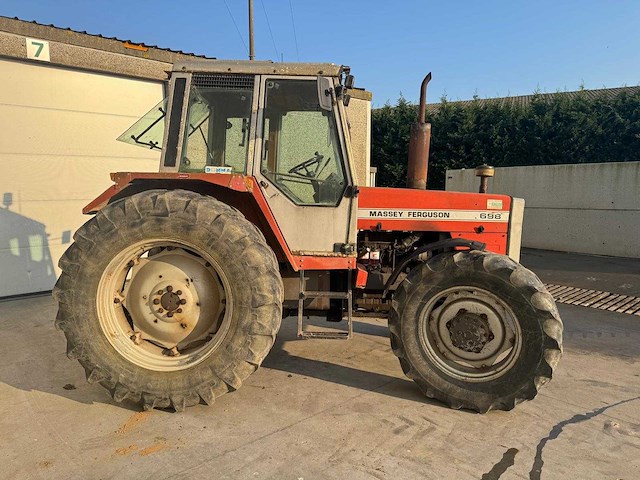 Massey ferguson - 698 - 4-wheel drive tractor - 1983 - afbeelding 12 van  17
