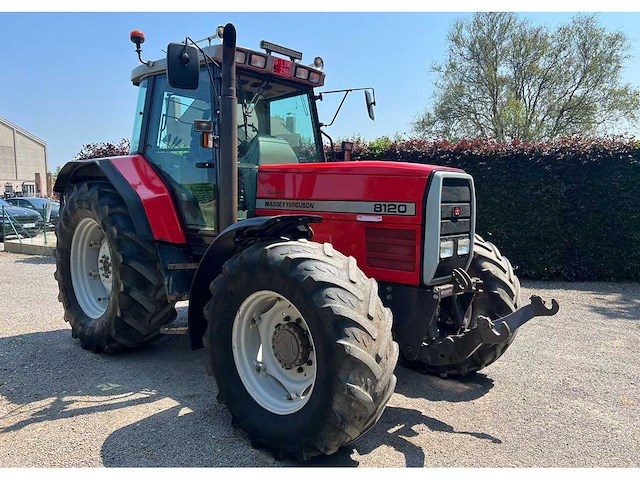 Massey ferguson - 8120 dynashift - 4-wheel drive tractor - 1997 - afbeelding 17 van  18