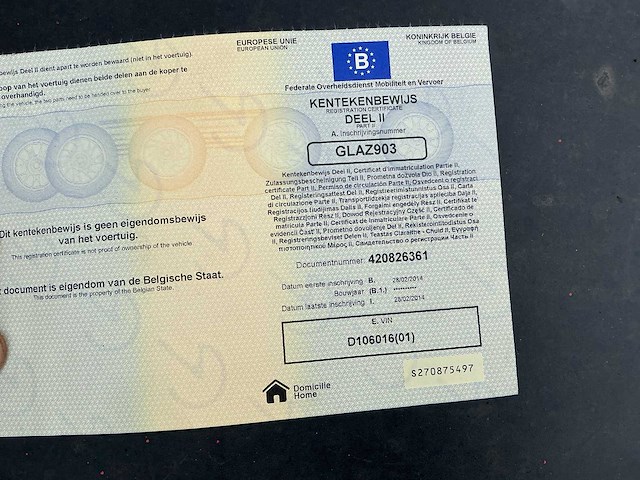 Massey ferguson 2013 7615 dyna vt vierwielaangedreven landbouwtractor - afbeelding 15 van  23