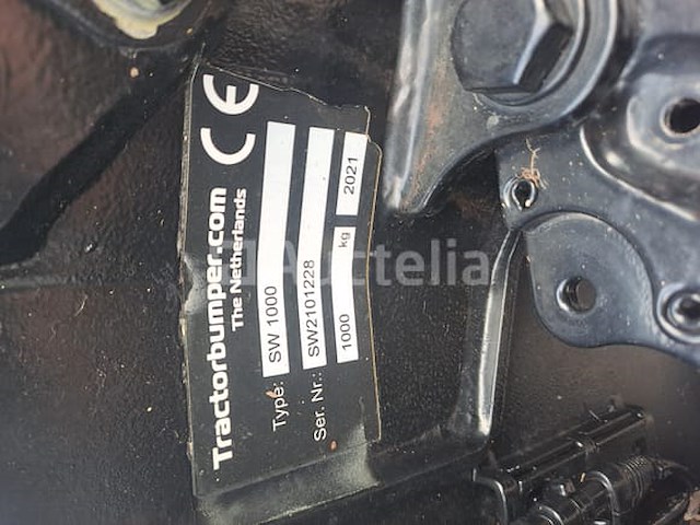 Massey ferguson sw 1000 2021 bumpergewicht - afbeelding 3 van  7