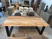 Massief acacia tafel - afbeelding 3 van  3