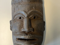Massief afrikaans masker - afbeelding 2 van  3