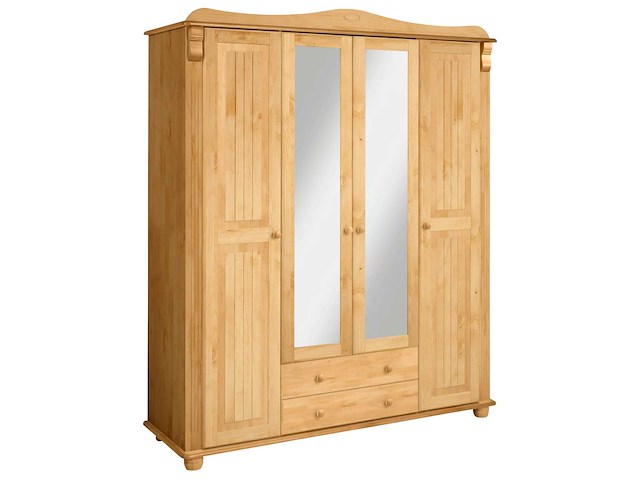 Massief dennenhouten garderobe - afbeelding 4 van  11
