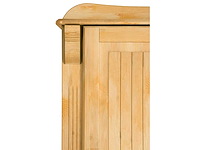 Massief dennenhouten garderobe - afbeelding 9 van  11