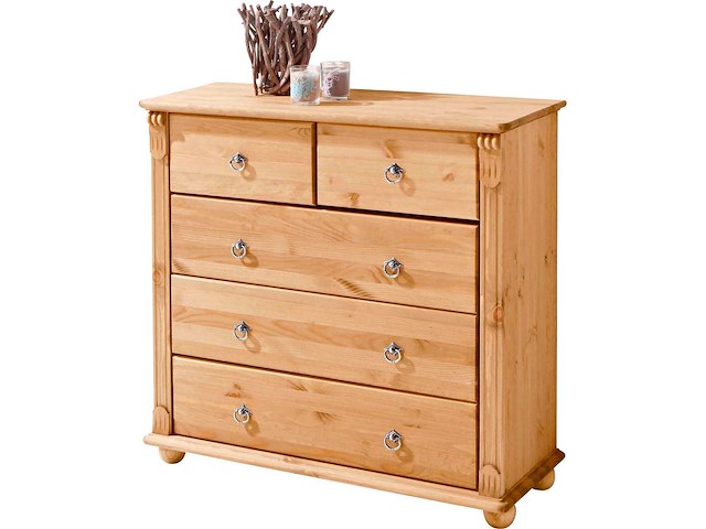 Massief dennenhouten ladekast - afbeelding 8 van  10