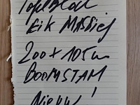 Massief eik tafelblad - afbeelding 3 van  3