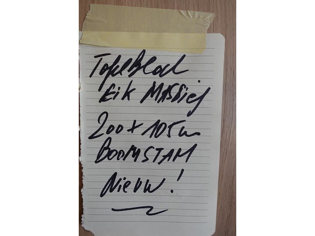 Massief eik tafelblad - afbeelding 3 van  3