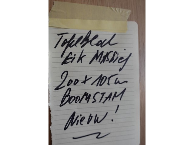 Massief eik tafelblad - afbeelding 3 van  3