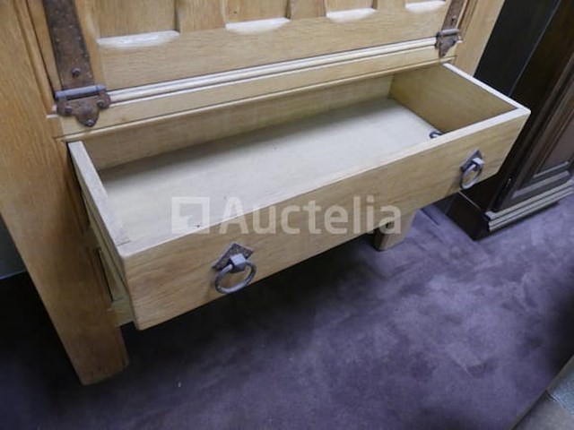 Massief eiken barkast - afbeelding 1 van  5