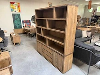 Massief eiken boekenkast - afbeelding 2 van  3