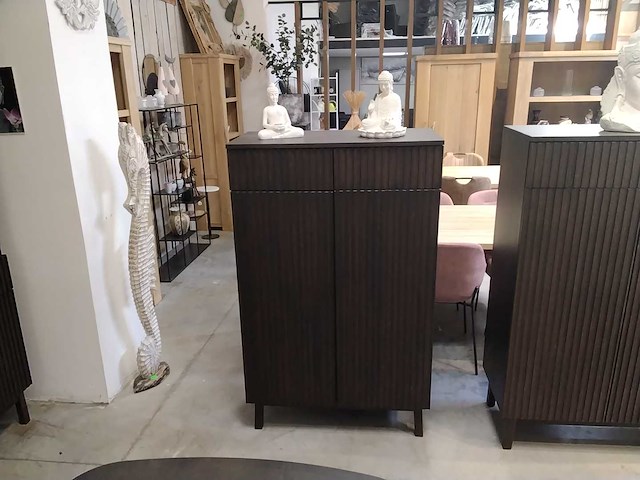 Massief eiken kast - afbeelding 2 van  2