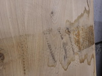 Massief eiken tafelblad - afbeelding 3 van  4