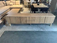 Massief eiken tv kast