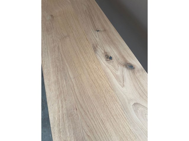 Massief eiken wandtafel - afbeelding 1 van  3