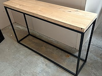 Massief eiken wandtafel - afbeelding 2 van  3