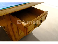 Massief eikenhout bureau - afbeelding 5 van  10