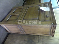 Massief eikenhout secretariaatkast - afbeelding 2 van  4