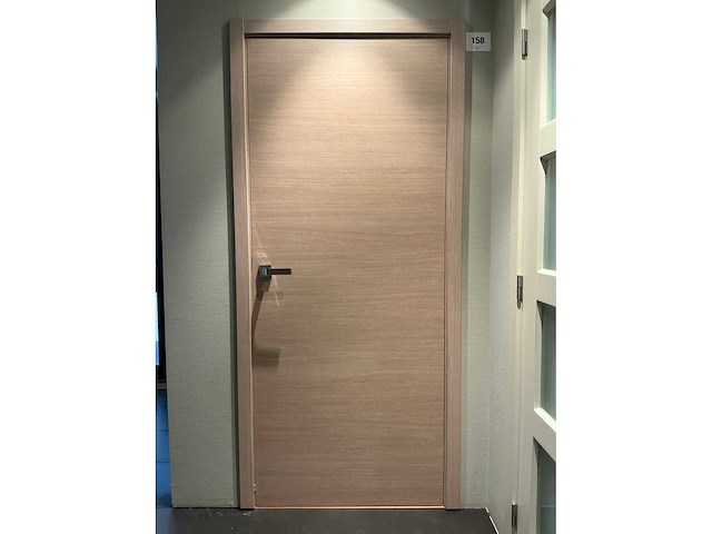 Massief eikenhouten binnendeur - afbeelding 1 van  3