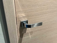 Massief eikenhouten binnendeur - afbeelding 2 van  3