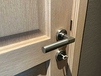 Massief eikenhouten binnendeur - afbeelding 2 van  3