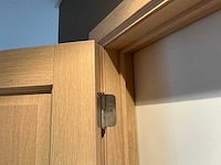 Massief eikenhouten binnendeur - afbeelding 3 van  3