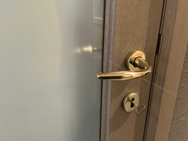 Massief eikenhouten binnendeur - afbeelding 2 van  4