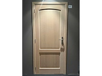 Massief eikenhouten binnendeur - afbeelding 1 van  3