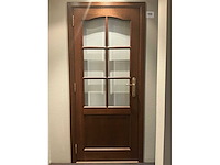 Massief eikenhouten binnendeur - afbeelding 1 van  3