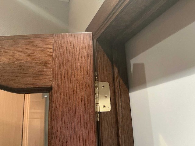 Massief eikenhouten binnendeur - afbeelding 3 van  3