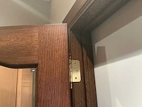 Massief eikenhouten binnendeur - afbeelding 3 van  3