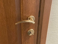 Massief eikenhouten binnendeur - afbeelding 2 van  3