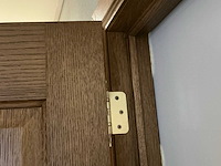 Massief eikenhouten binnendeur - afbeelding 3 van  3