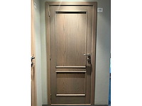 Massief eikenhouten binnendeur - afbeelding 1 van  3