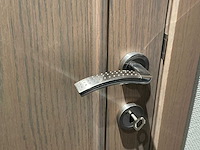 Massief eikenhouten binnendeur - afbeelding 2 van  3