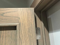 Massief eikenhouten binnendeur - afbeelding 3 van  3