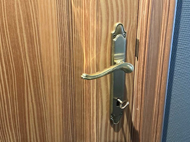 Massief eikenhouten binnendeur - afbeelding 2 van  4