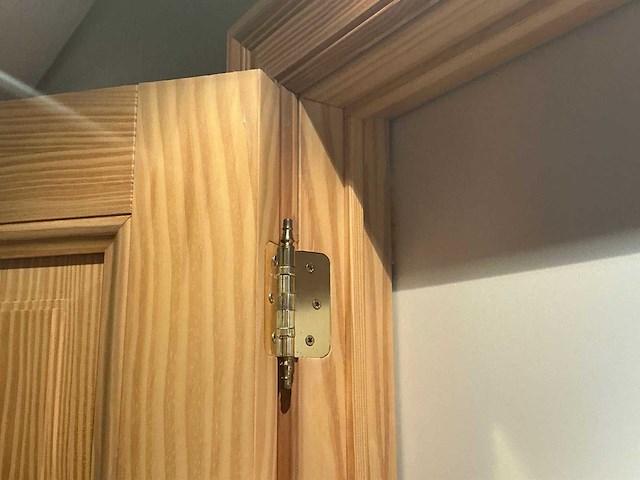 Massief eikenhouten binnendeur - afbeelding 3 van  4