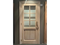 Massief eikenhouten binnendeur - afbeelding 1 van  4